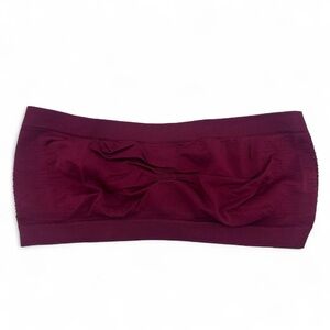 Unbranded Red Seamless Bandeau 2XL